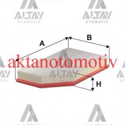 HAVA FİLTRESİ S60 / S80 / V60 / V70 / XC60 / XC70 07= 2.0 T-2.0 D HAVA FİLTRESİ S60 / S80 / V60 / V70 / XC60 / XC70 07= 2.0 T-2.0 D